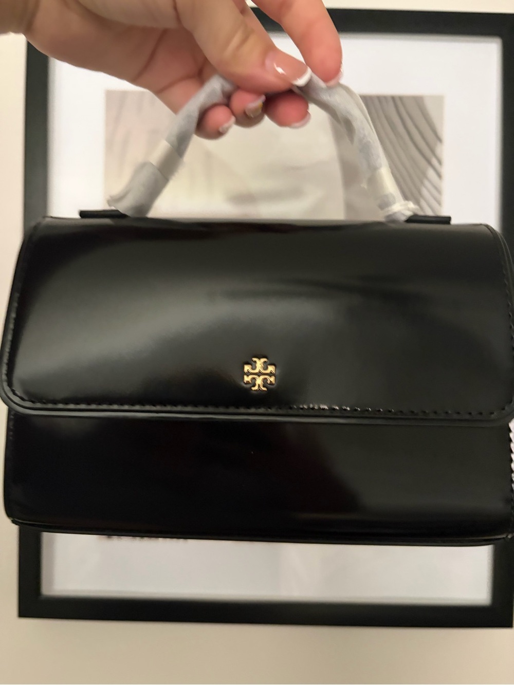 Tory Burch Emerson Mini Top Handle Crossbody - Picture 2 of 11